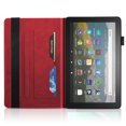 thumbnail image 5 of Tree of Life Embossed Case for Fire HD8(2022) Stand, Card Slots, Stylus Loop Red, 5 of 5