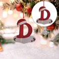 thumbnail image 1 of Ofertas navideñas de hoy de ELEVENTIME: Adorno para árbol de Navidad, gorro navideño de 26 letras, adornos colgantes, adornos navideños para fiestas, coronas y decoraciones de fiestas., 1 of 8