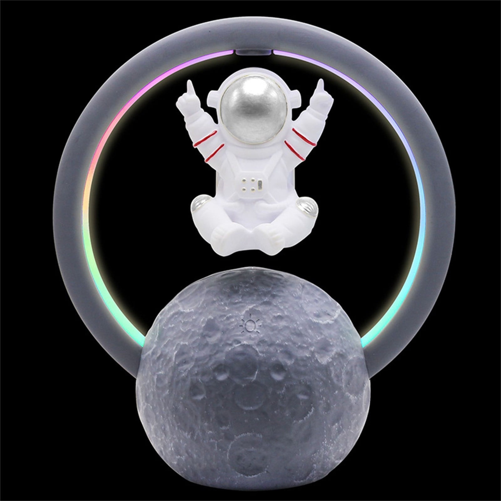 Magnetic Levitation Bluetooth Speaker, 10W, White