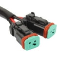 thumbnail image 6 of funtasica Deutsch Adapters 2 Pins Socket Adapter Connector 2 Pins LED Work Lamps Extension Kits Quick Connect Leads Deutsch DT Connector, 6 of 8