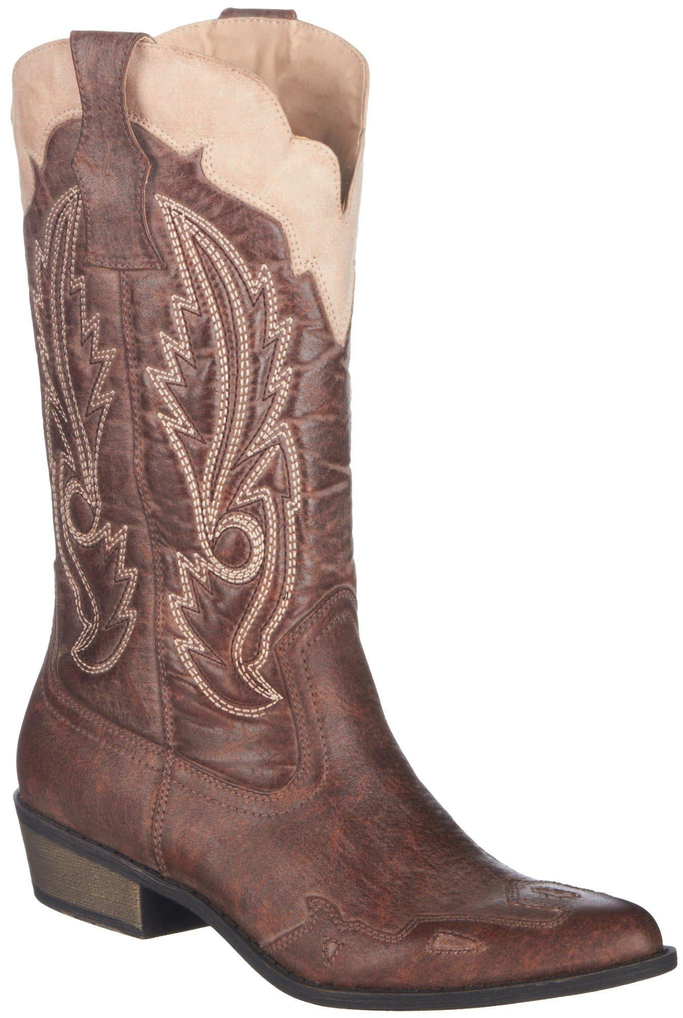 Coconuts by Matisse Cimmaron Cowboy Western Boot,Brown/Brown,8.5
