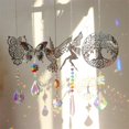 thumbnail image 5 of 192 Pcs DIY Crystal Sun Catchers Kit Including Teardrop Hanging Prism Rainbow Maker Glass Beads Jump Rings Crystals Hanging Ornament Rainbow for Window Garden Home Decor, 5 of 7
