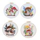 thumbnail image 1 of 4 Sets Embroidery Kit for Beginners Adults, Hand Embroidery Kit Includes Agaric, Hoop, Color Threads, Tools, 1 of 5