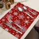 thumbnail image 5 of Juego de posavasos de mesa de Navidad C, 5 of 8