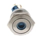 thumbnail image 5 of Interruptor de botón pulsador LED de 12 V que engancha el de potencia de 22 mm luz de color azul de metal de aluminio, 5 of 9