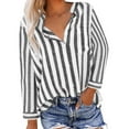 thumbnail image 1 of Birdeem Blouses pour Femmes Mode Décontractée Imprimé Manches Courtes Col Rond Blouses Chemises, 1 of 1