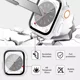 thumbnail image 4 of Funda Y 2 Piezas Correa Para Apple Watch 8 7 Se 6 5 4, 4 of 7