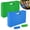 Green+Blue, variant on Thick Kneeling Pad, TSV Garden Kneeler Pad Extra Large High Density Foam Comfort Kneeling Mat for Work Gardening Yoga Exercise Garden Knee, 18 x 11 x 1.5 Inches