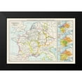 thumbnail image 2 of Droysen 24x17 Black Modern Framed Museum Art Print Titled - Europe Frankish Kingdom Merovingians - Droysen, 2 of 5
