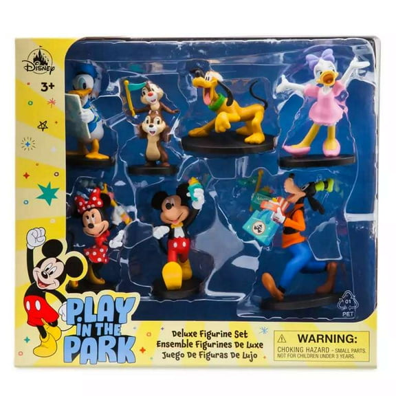 Disney Play in the Park Mickey Mouse and Friends 7-Piece PVC Figure Play Set