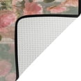 thumbnail image 7 of Bathroom Sets Curtain and Rug Sets 23.6x15.7 in Non-Slip Mat and 72x72 in Shower Curtain for Home Bath Dcor Pink Rose Bushes, 7 of 7