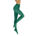 thumbnail image 1 of TIEVOSA Collants pour Femmes Colorés 40 Opaques en Microfibre (Vert), 1 of 5