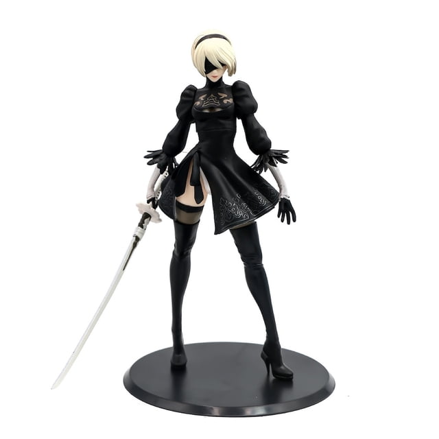 Figura de juguete Nier Automata Battle Robot Yurha, 28 cm, PVC