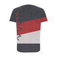 thumbnail image 4 of Camiseta de Manga Corta de las Mujeres de Cuello Redondo de Impresión Casual Top de las Señoras, Poliéster Ligero para el Hogar Diario Y Cómodo, 4 of 9