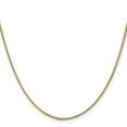 thumbnail image 2 of Primal Gold 14 Karat Yellow Gold 0.9mm Solid Polished Franco Chain, 2 of 4