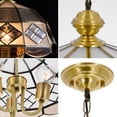 thumbnail image 6 of FINE MAKER American Light Luxury Chandelier E26*3 French   Retro Style Cchandelier, Foyer Closet Dining Room   Bedroom Kkitchen Living Room Chandelier, 6 of 20