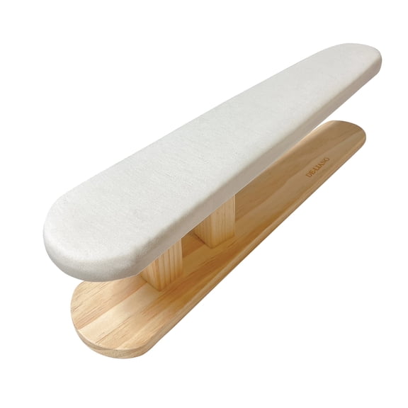 Padded Chest & Sleeve Tailor Ironing Board Long with Wooden Base for Household Tools, Tailor Dress Forms, Travel Use