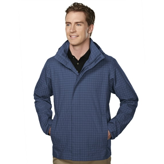 Tri-Mountain Edinburgh 8025 Rain Resistant Jacket, 3X-Large, Dark Cobalt