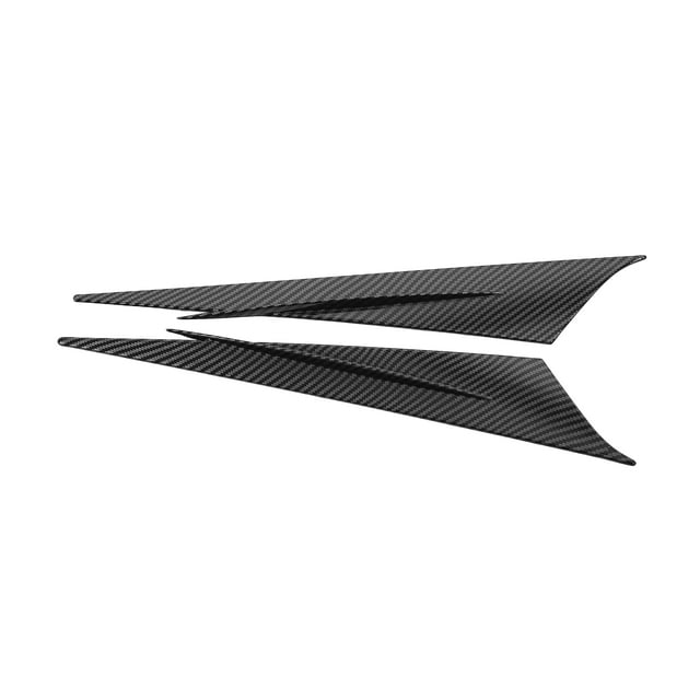 2pcs for Honda Civic 11th 2022 Front Headlight Eyebrow Trim Side Marker Light Eyelids Sticker Trims Carbon Fiber Pattern