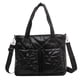 thumbnail image 1 of Bolso de mano acolchado para mujer, lujoso bolso de mano a cuadros, bolso de mano acolchado, ligero, de algodón, para invierno, 1 of 7