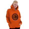 thumbnail image 4 of Wave Compass Ocean Sea Spiritual Unisex Plus Fleece Graphic Hoodie Brisco Brands 2X, 4 of 5