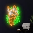 thumbnail image 2 of Handmadetneonsign Fox Neon Sign, Fox Animal Wall Decor, Fox Nature Wild Life Wall Decor, 2 of 5