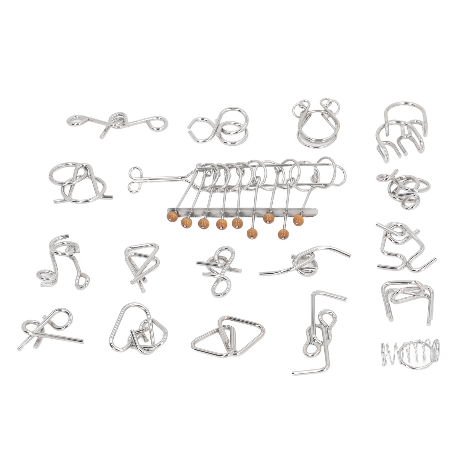 Rompecabezas educativo ANGGREK Metal para desarrollo del