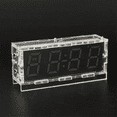 thumbnail image 4 of Colorful RGB DIY Digital Clock Kit Display Temperature Alarm Soldering Project Learning Practice Solder Electronic, 4 of 4