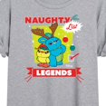 thumbnail image 3 of Toy Story - Naughty List Legends - Juniors Ideal Flowy Muscle T-Shirt, 3 of 5