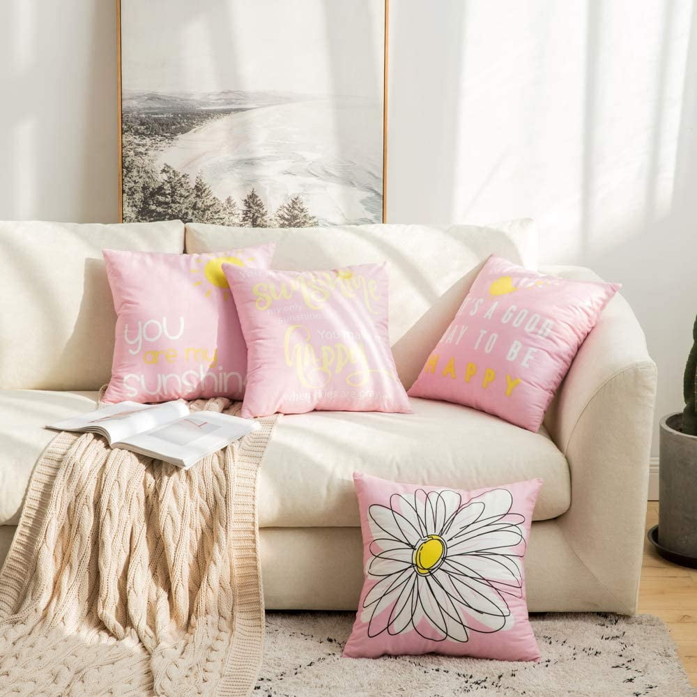 JUSPURBET Decorative Velvet Pillow Covers with Cute Pom Poms,Pack of 2 Soft Cushion Cases for Couch Sofa Bed,18x18 Inches,Rust JUSPURBET Decorative Velvet Pillow Covers with Cute Pom Poms,Pack of 2 Soft Cushion Cases for Couch Sofa Bed,18x18 Inches,Rust