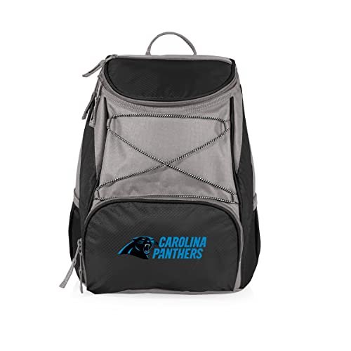 Mochila enfriadora PICNIC TIME de Carolina Panthers negra