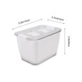 thumbnail image 3 of 3 cajas de sellado para alimentos en el refrigerador, cajas para frutas y verduras frescas, cajas de drenaje de alimentos, 3 of 5