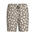 thumbnail image 3 of Yiaed Cute Rabbit for Men's Soft Sleep Pajama Short Lounging Pajama Shorts-Large, 3 of 8