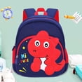 thumbnail image 2 of jiaxiM School Backpacks Cartoon Dinosaur Lightweight Spacious School Bag for Ages 3 to 5, Daycare, Park, Playground, Daily Outdoor Walks, 2 of 9