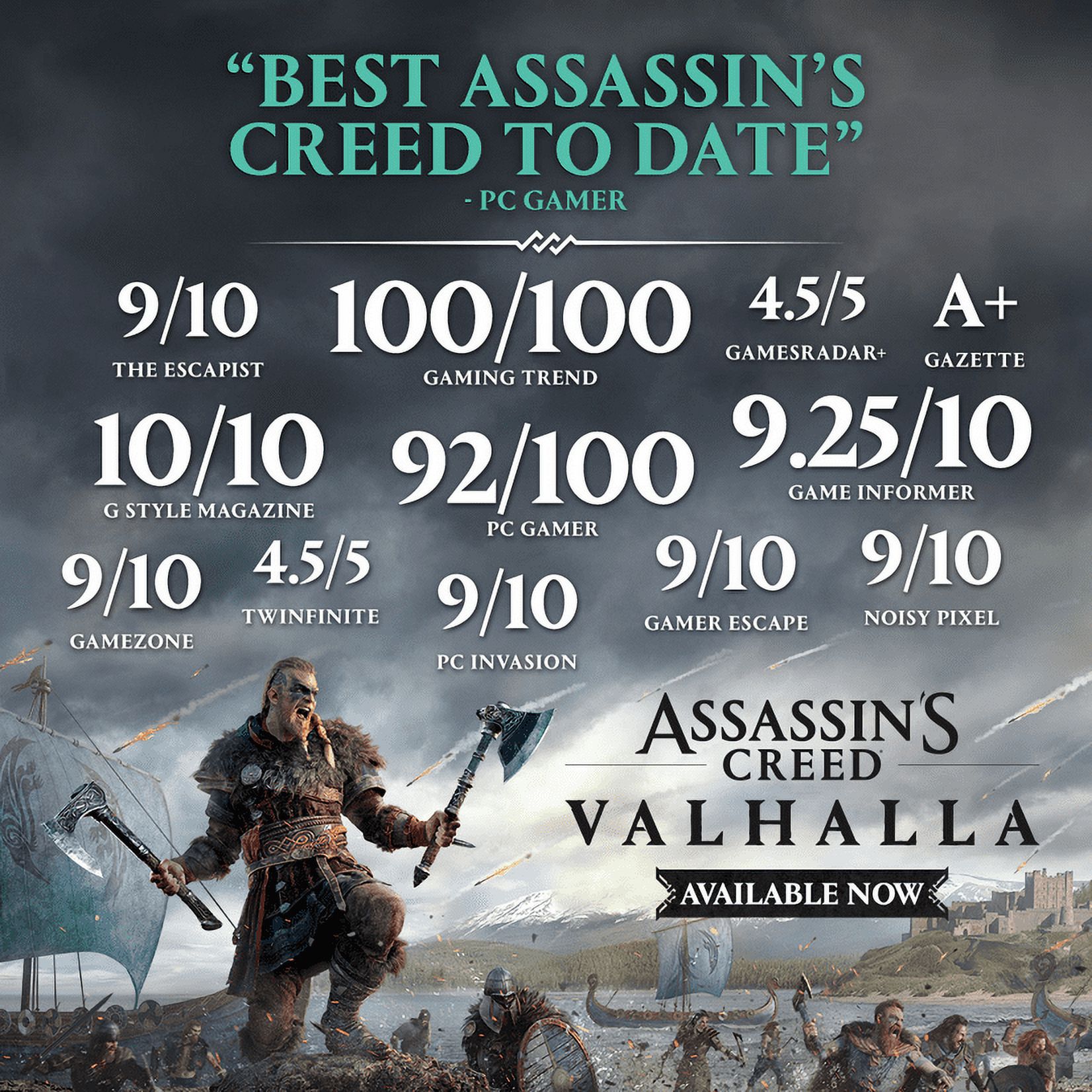Assassin's Creed Valhalla PlayStation 4 Standard Edition with free upgrade to the digital PS5 version - image 5 of 6