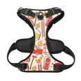 thumbnail image 5 of Picia Firefighter Icons No-Pull Dog Harness Reflective Front Clip Vest with Handle,Step-in Air Dog Harness,Adjustable 2 Metal Rings 4 Buckles,Easy to Put on & Take Off Medium, 5 of 9