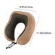 thumbnail image 3 of Xihbxyly Almohada Cervical de Gamuza, Espuma de Confort Suave, Diseño Suave En Forma de U, Soporte Portátil para Viajes, Relajación En La Oficina, Uso En El Dormitorio, Tamaño 28 X 30 X 15 Cm, Diseño, 3 of 6
