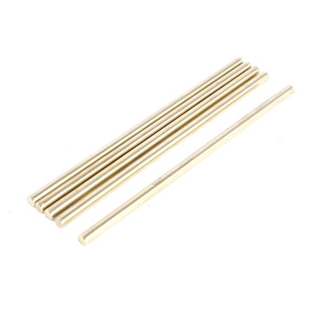 Cb2 Bar - Unique Bargains 5 Pieces Toy Car Helicopter Model DIY Brass Axles Shaft Rod Bars 3x80mm