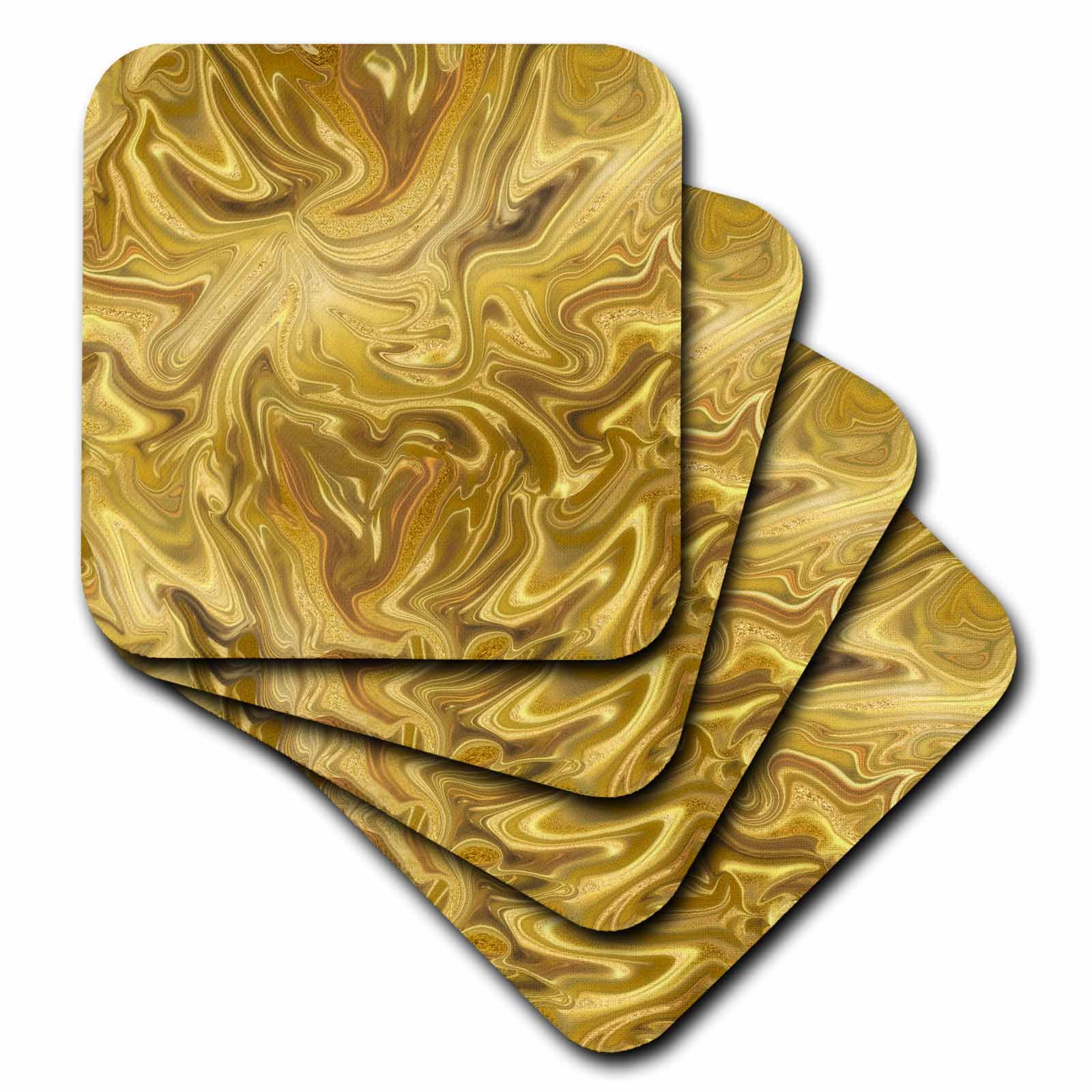 Multicolor 3D Rose Elegant Faux Gold and Wood Grain Monogram Letter F Ceramic Tile Coasters Multicolor 3D Rose Elegant Faux Gold and Wood Grain Monogram Letter F Ceramic Tile Coasters