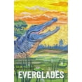 thumbnail image 4 of Marmont Hill Mh-Jfneib-50169-C-30 30" X 20" "Everglades Poster Ii" Frameless Giclee, 4 of 6