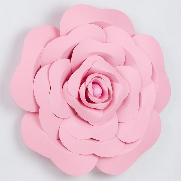 Rose Gold Accents And Leaves Paper Flowers Wall Decor Beautiful Blush And Off White Set Paper Flower Wall Backdrop Accessories Baby Accessories Pizzaterminal Il Com