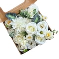 thumbnail image 2 of Realistic Artificial Silk Flowers 30 Pack, Lifelike Faux Floral with Durable Iron Stems for Home Decor, Weddings & Parties, 2 of 8