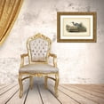 thumbnail image 3 of Audubon, John James 18x13 Gold Ornate Wood Framed with Double Matting Museum Art Print Titled - Audubons Blue Heron, 3 of 4