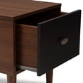 thumbnail image 4 of White Label Maat Entryway Storage Bench with Cushion and Drawer, Oak/Espresso, 4 of 20
