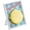 Blue, variant on Jiibva Yellow Hamburger Design Non-slip Silicone Funny Daily Drink Coaster, 1 Set for Kitchen Bar