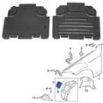 thumbnail image 3 of 2 Pcs Fender Liner Access Cover Front Left + Right For BMW E82 E88 E90 E91 325i, 3 of 5