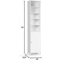 thumbnail image 3 of Safeplus 72" Tall Bathroom Storage Cabinet Free Standing Tower Organizer with Adjustable Shelves & Door, 3 of 8