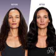 No Gray Quick Permanent Hair Color Shampoo, Dark Brown, 8.45 fl oz