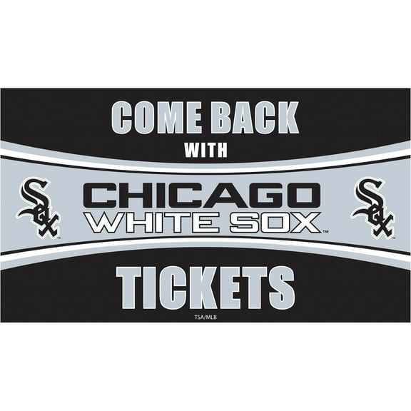 Chicago White Sox 28" x 16" Come Back With Tickets Indoor/Outdoor Trapper Mat