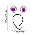 thumbnail image 3 of Halloween Pet Headband with Ghost Spider, Glitter Spring Cosplay Hair Hoop for Dogs Cats, Cute Holiday Costume Accessory for Halloween Party Photo Props(G), 3 of 5